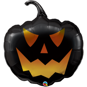 Folienballon - Figur Kürbis Black Jack - XXL - 89 cm...