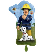 Folienballon - Figur Feuerwehrmann Sam - XXL - 83 cm / 0,07 m³