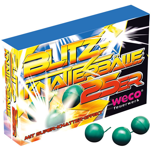 Blitz-Knatterbälle 25er