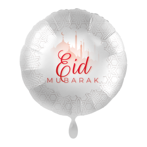 Folienballon - Motiv Eid Mubarak II - S - 43cm/0,02m³
