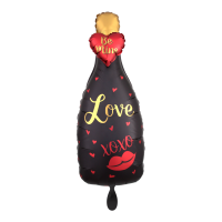 Folienballon - Figur Bubbly Love Garland - XXL - 88cm/0,07m³