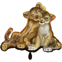 Folienballon - Figur König der Löwen - XXL - 78 cm / 0,07 m³