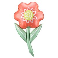 Folienballon - Figur Blume - XL - 75 cm / 0,07 m³