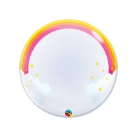 Geschenkballon - Bubble Konfigurator Regenbogen- ohne Text- ohne Geld- 1 Ballon