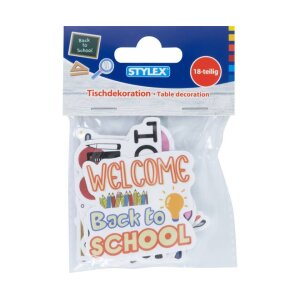 Tischdeko "Back to school"