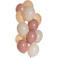 Latexballon - Blush Crush - 33cm/0,02m³ - 12er