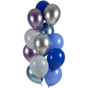 Latexballon-Set - Cool Cosmos - 33 cm / 0,02m³ - 12er