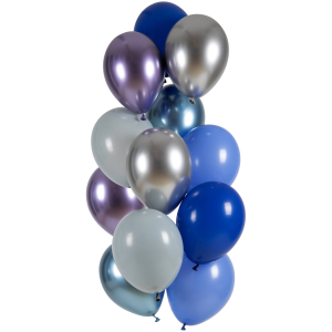 Latexballon-Set - Cool Cosmos - 33 cm / 0,02m³ - 12er