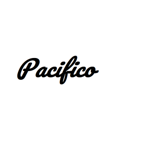 Schrift 6. Pacifico