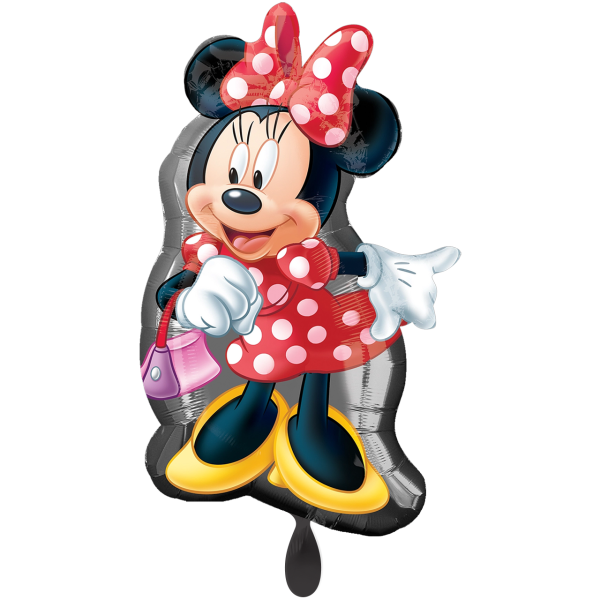 Folienballon - Figur Minnie Maus - XXL - 81cm/0,07m³