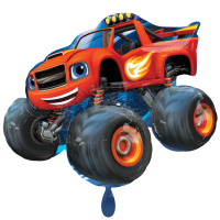 Folienballon - Figur Monster Truck Blaze - XXL - 86 cm / 07,m&sup3;