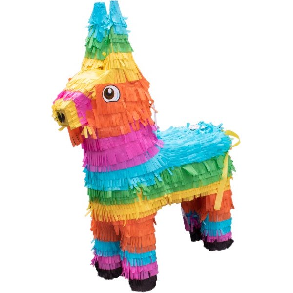 Pinata Esel bunt