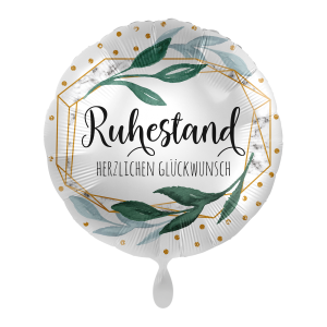 Folienballon - Motiv Ruhestand - S/XXL -...