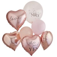 Ballon-Set She said yes (8) - Latex