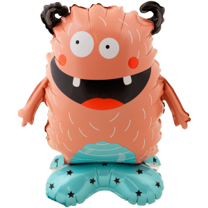 Folienballon - Figur Monster - S - 40 cm / Luft