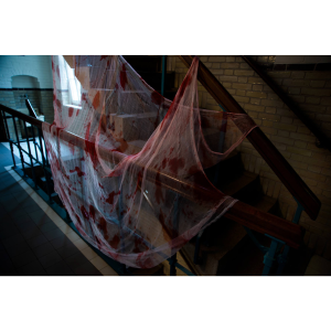 Netz - mit Blut - 250 x 200 cm