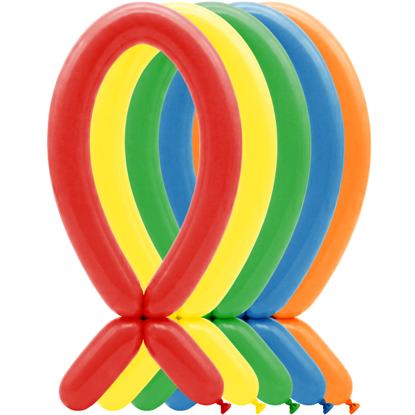 Modellierballons - Fashion Assortment - 260S / 100Stck