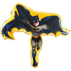 Folienballon - Figur Batman rennend - XXL - 68 cm / 0,07...