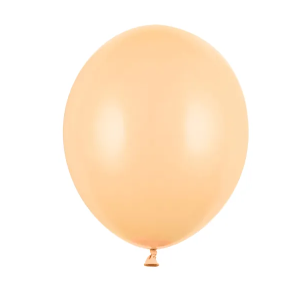 Latex-Luftballon - Standard Hellpfirisch-12 cm-100er Packung