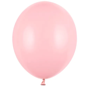 Latex-Luftballon - Standard Baby Rosa Pastell-12...