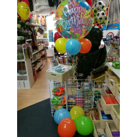 Single Bubble Ballon - Stretchy Birthday