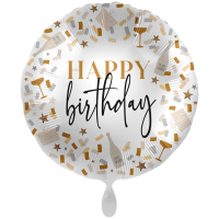 Folienballon - Motiv Hello to Another Birthday - XXL - 72 cm / 0,07 m³