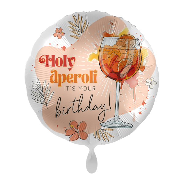 Folienballon - Motiv Holy Aperoli - S / XXL - 43 / 71 cm - 02 / 0,07 m&sup3;
