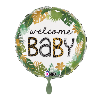 Folienballon - Motiv Jungle Baby - S - 45 cm / 0,02 m³
