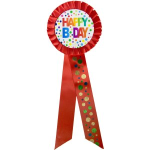 Ansteckbutton Happy Birthday