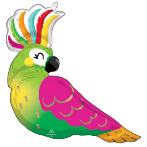 Folienballon - Figur Papagai - XXL - 76 cm / 0,07 m³