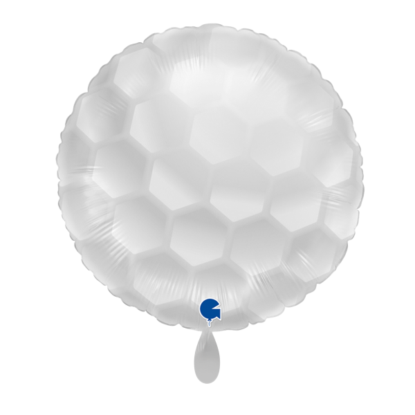 Folienballon - Motiv Golfball - S - 45 cm / 0,02 m³
