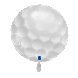 Folienballon - Motiv Golfball - S - 45 cm / 0,02 m³