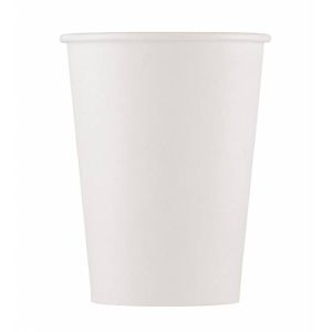 Becher - Pappe, weiß, 350ml, 8 Stück
