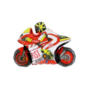 Folienballon - Figur Motorrad III - XL - 74 cm / 0,06...