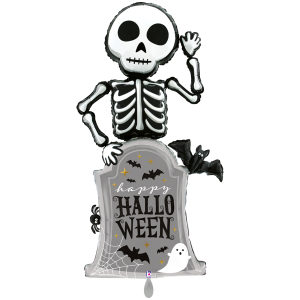 Folienballon - Figur Special Delivery Skeleton - XXL -...