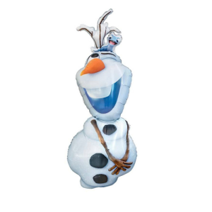 Folienballon - Figur Frozen Olaf - XXL - 36 x 96 cm /...