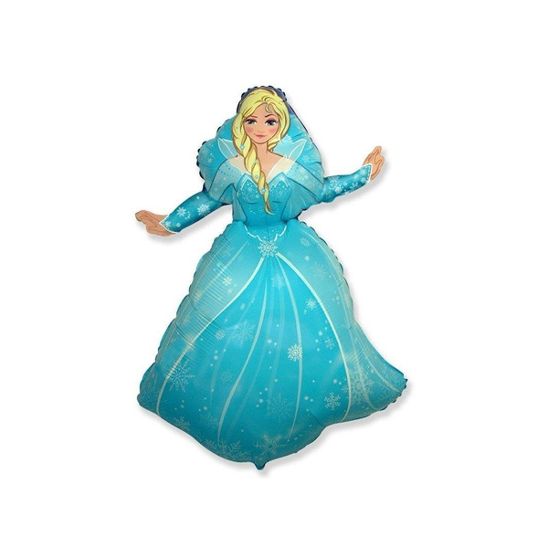 Folienballon - Figur Frozen Elsa - XXL - 90 cm / 0,07 m&sup3;
