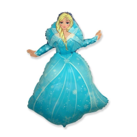 Folienballon - Figur Frozen Elsa - XXL - 90 cm / 0,07 m&sup3;