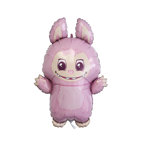 Folienballon - Figur Labubu Rosa - XL - 61 cm / 0,07 m³