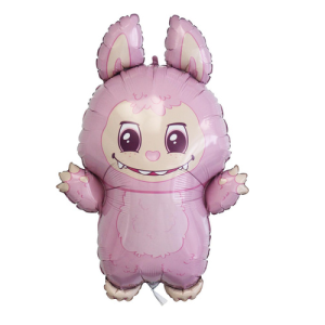 Folienballon - Figur Labubu Rosa - XL - 61 cm / 0,07 m³