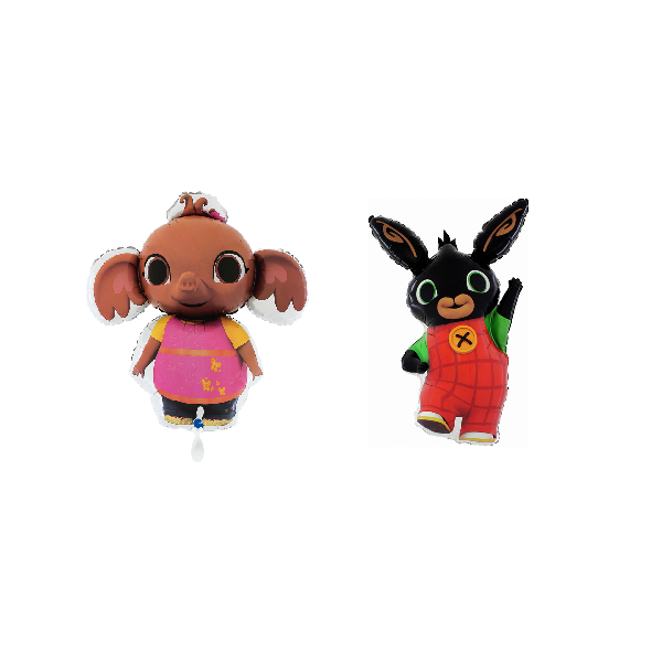 Folienballon - Figur Bing / Sula - XXL - 90 cm / 0,07 m³