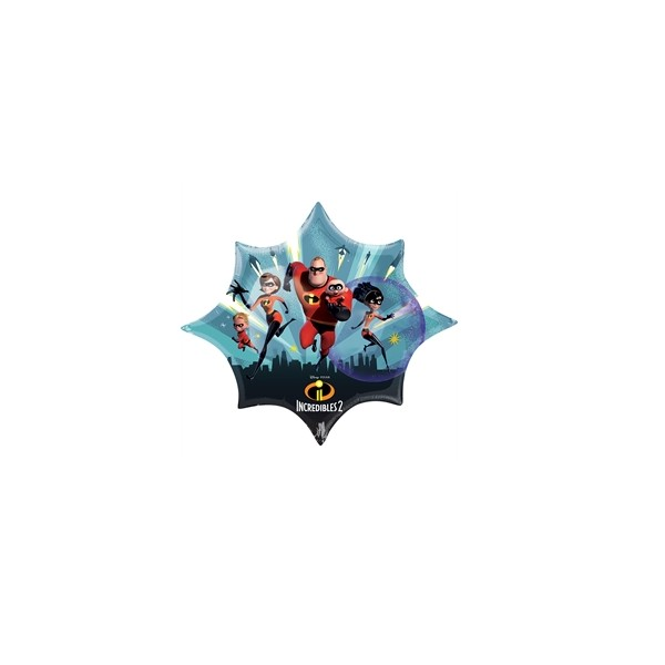 Folienballon - Figur Incredibles 2 - XXL - 88 cm / 0,07 m&sup3;