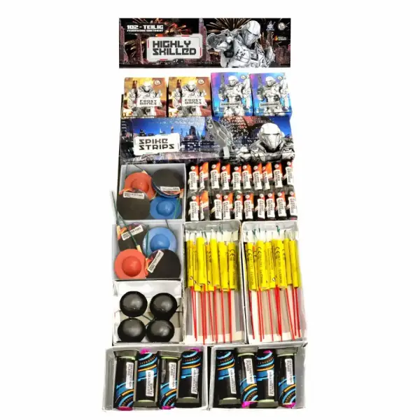 Silvester Sortiment Highly Skilled Kat. F1 102Teile