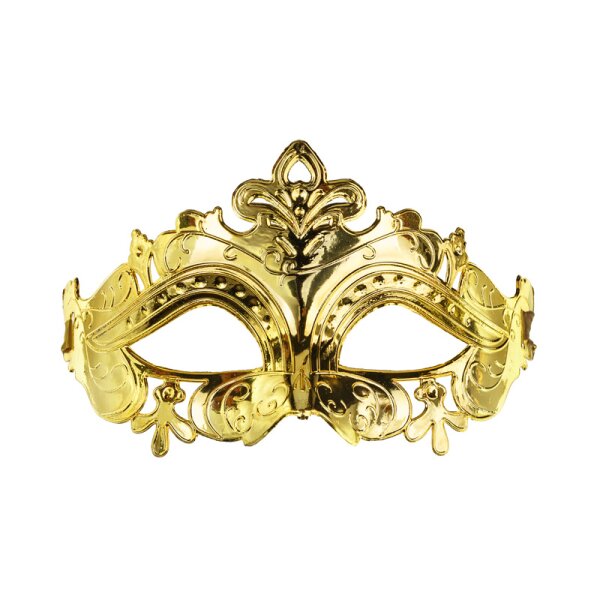 Karnevalsmaske - Gold 17x9 cm