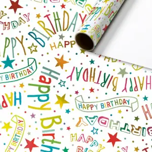 Geschenkpapier Alexandra wei&szlig; 1,5m x 70 cm