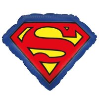 Folienballon - Figur Superman Zeichen - XL - 53 cm / 0,05 m³