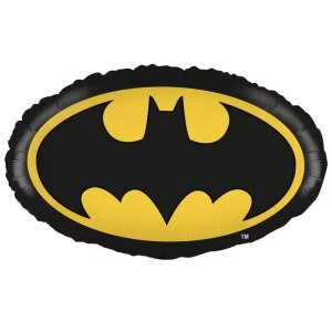 Folienballon - Figur Batman Zeichen - XL - 62 cm / 0,05...