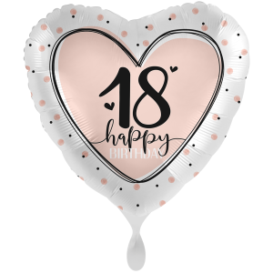 Folienballon - Motiv Lovely Birthday 18,30,40,50 - XXL -...