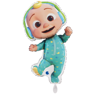 Folienballon - Figur CoComelon- XL - 76 cm / 0,05 m³