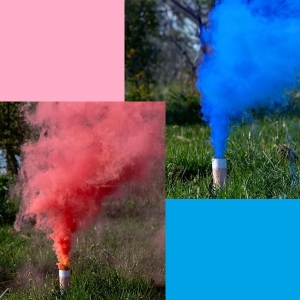 Rauchbomben - Boy or Girl - Blau oder Rosa